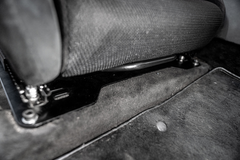 Garagistic Mercedes 190E Seat Mount Adapter-Steel parts-No Thanks-Garagistic