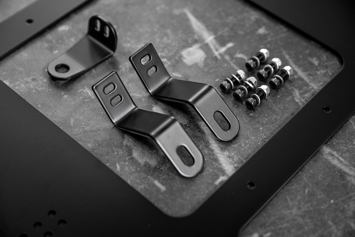 Garagistic Mercedes 190E Seat Mount Adapter-Steel parts-No Thanks-Garagistic