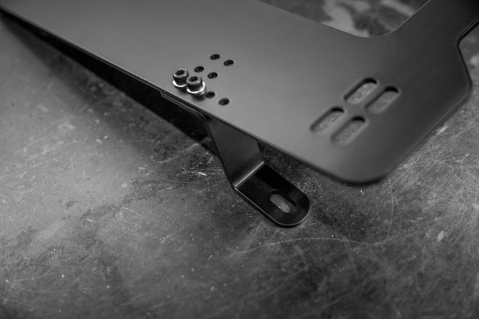 Garagistic Mercedes 190E Seat Mount Adapter-Steel parts-No Thanks-Garagistic