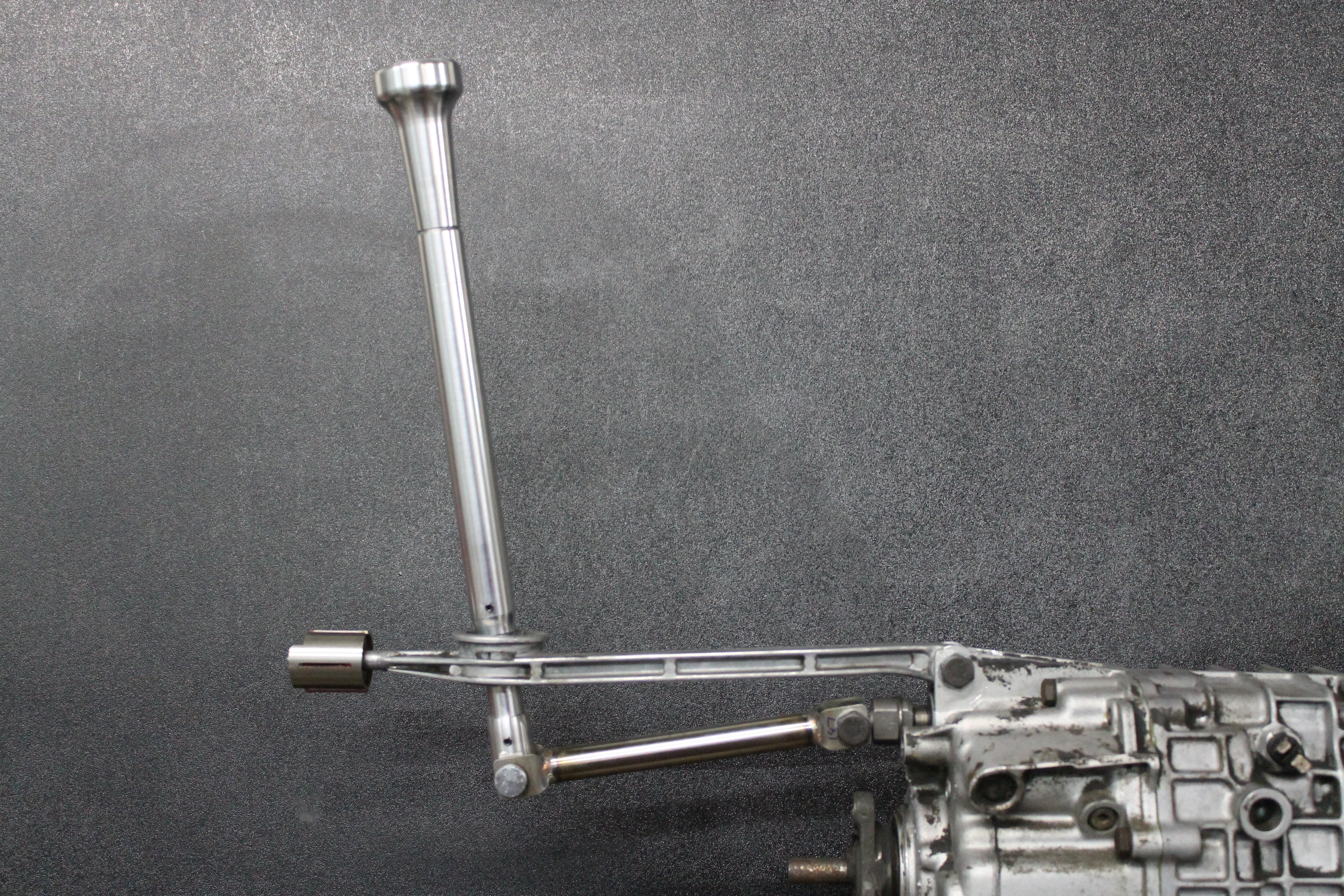 Garagistic OEM Supreme Short Shifter - E30, E36, E46, Z3, Z4-Solid mount shifter-Bare-Tall-Aluminum Vintage W/Emblem-Garagistic
