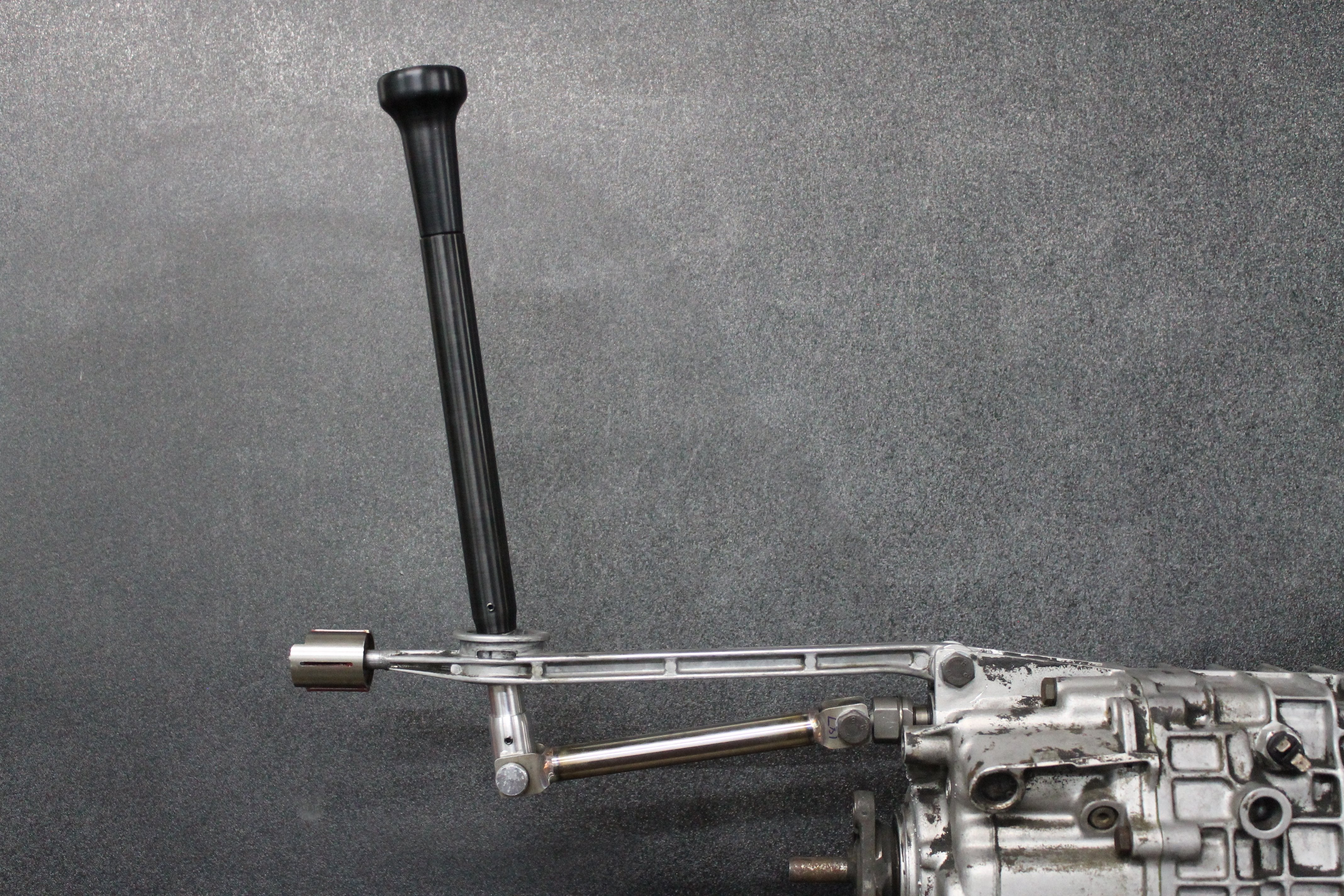 Garagistic OEM Supreme Short Shifter - E30, E36, E46, Z3, Z4-Solid mount shifter-Black Anodized-Tall-Aluminum Vintage W/Emblem-Garagistic