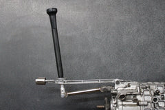 Garagistic OEM Supreme Short Shifter - E30, E36, E46, Z3, Z4-Solid mount shifter-Black Anodized-Tall-Aluminum Vintage W/Emblem-Garagistic