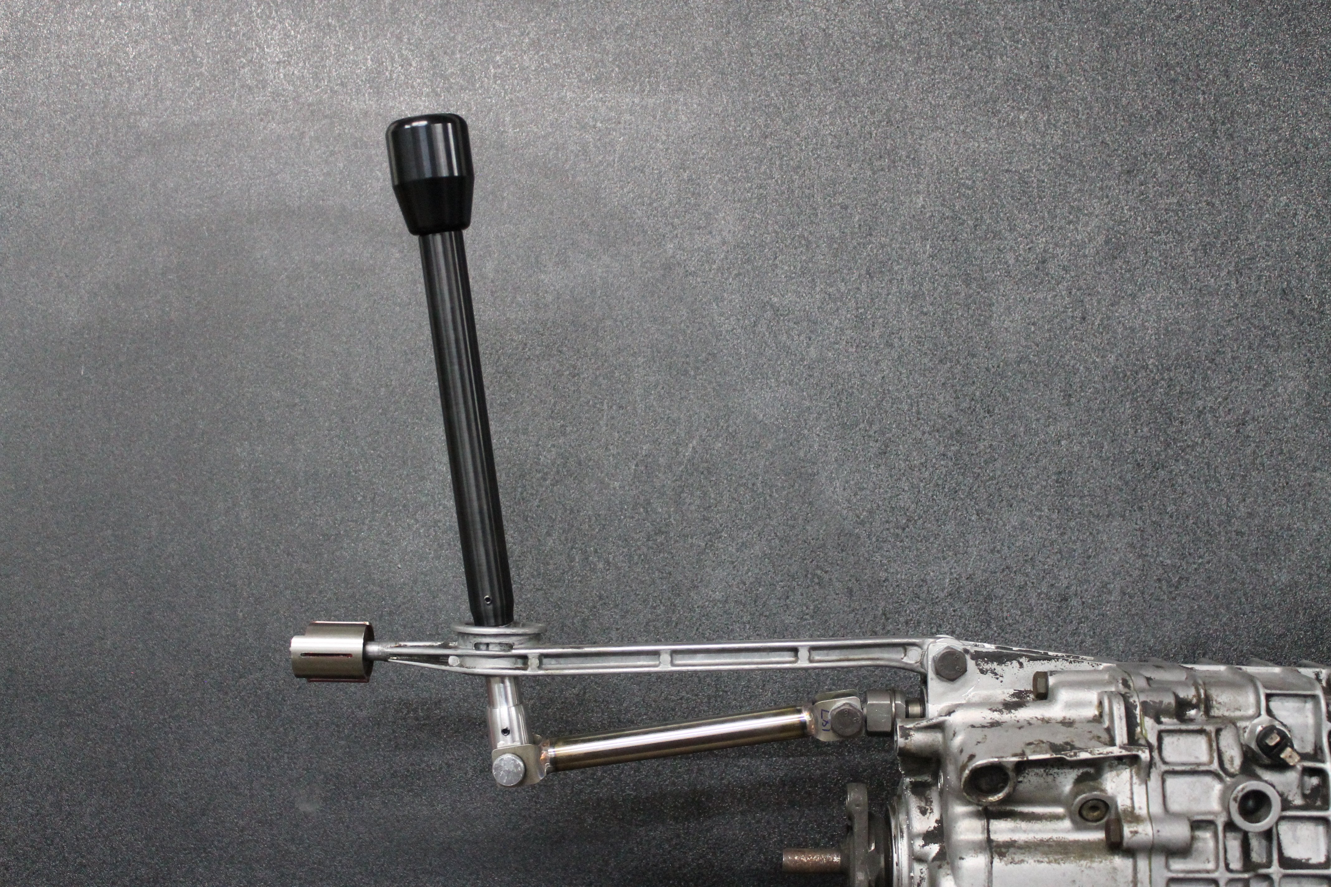 Garagistic OEM Supreme Short Shifter - E30, E36, E46, Z3, Z4-Solid mount shifter-Black Anodized-Tall-Aluminum Standard W/Emblem-Garagistic