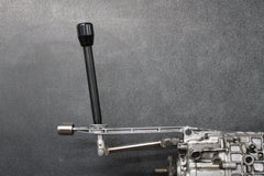 Garagistic OEM Supreme Short Shifter - E30, E36, E46, Z3, Z4-Solid mount shifter-Black Anodized-Tall-Aluminum Standard W/Emblem-Garagistic