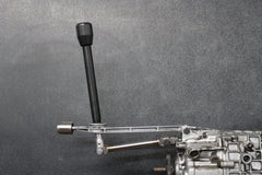 Garagistic OEM Supreme Short Shifter - E30, E36, E46, Z3, Z4-Solid mount shifter-Black Anodized-Tall-Delrin Standard-Garagistic