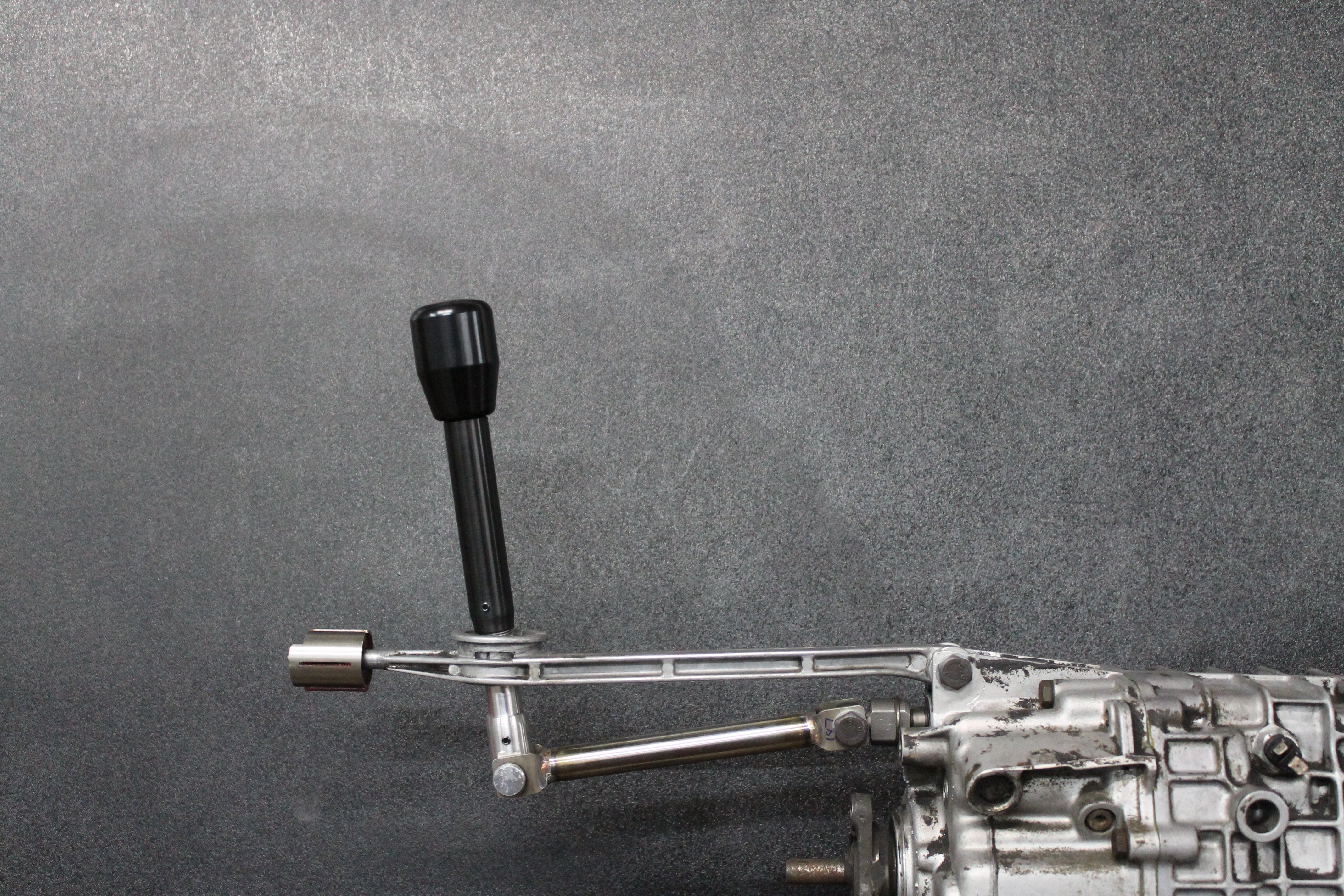 Garagistic OEM Supreme Short Shifter - E30, E36, E46, Z3, Z4-Solid mount shifter-Black Anodized-Short-Aluminum Standard W/Emblem-Garagistic