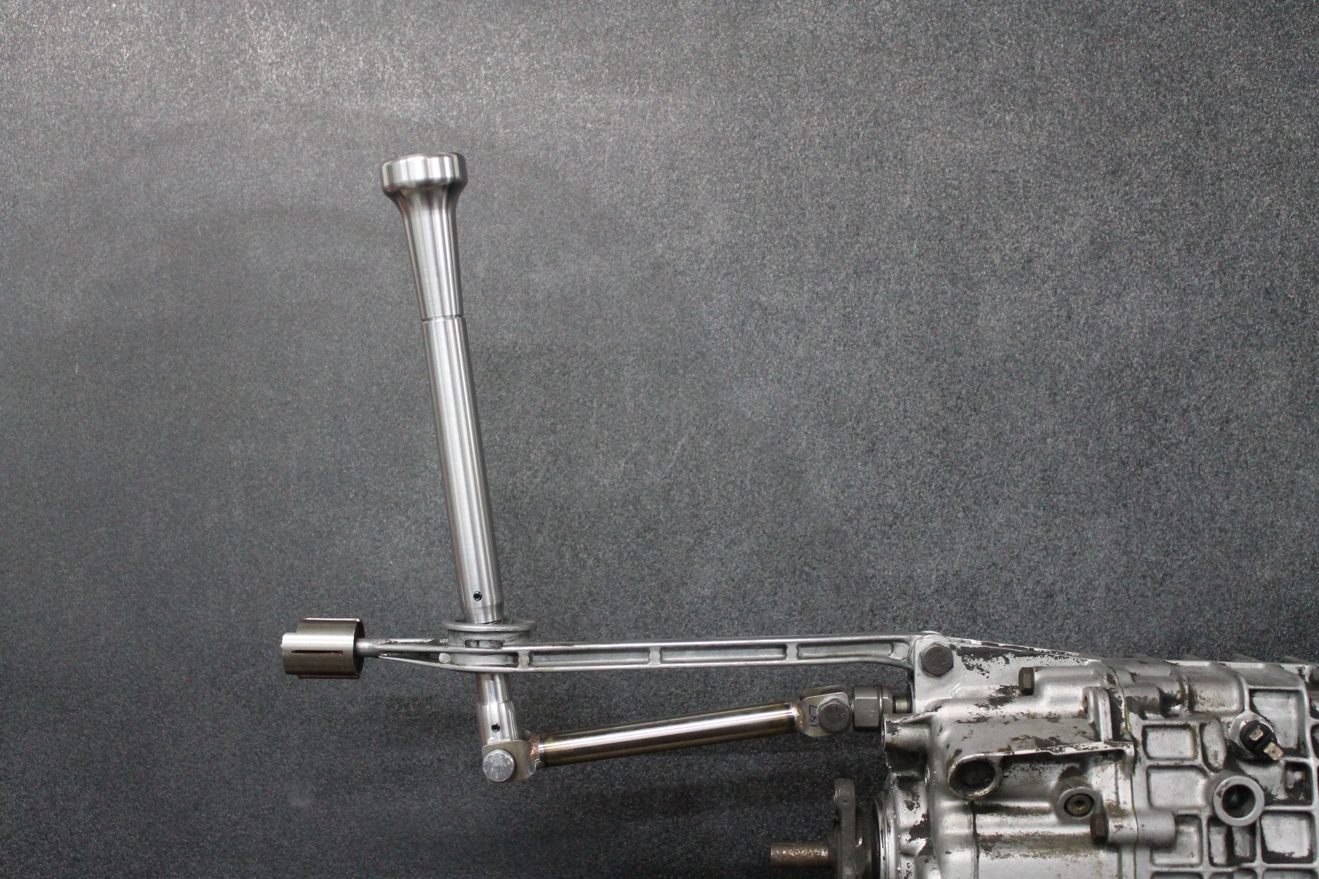 Garagistic OEM Supreme Short Shifter - E30, E36, E46, Z3, Z4-Solid mount shifter-Bare-Medium-Aluminum Vintage W/Emblem-Garagistic