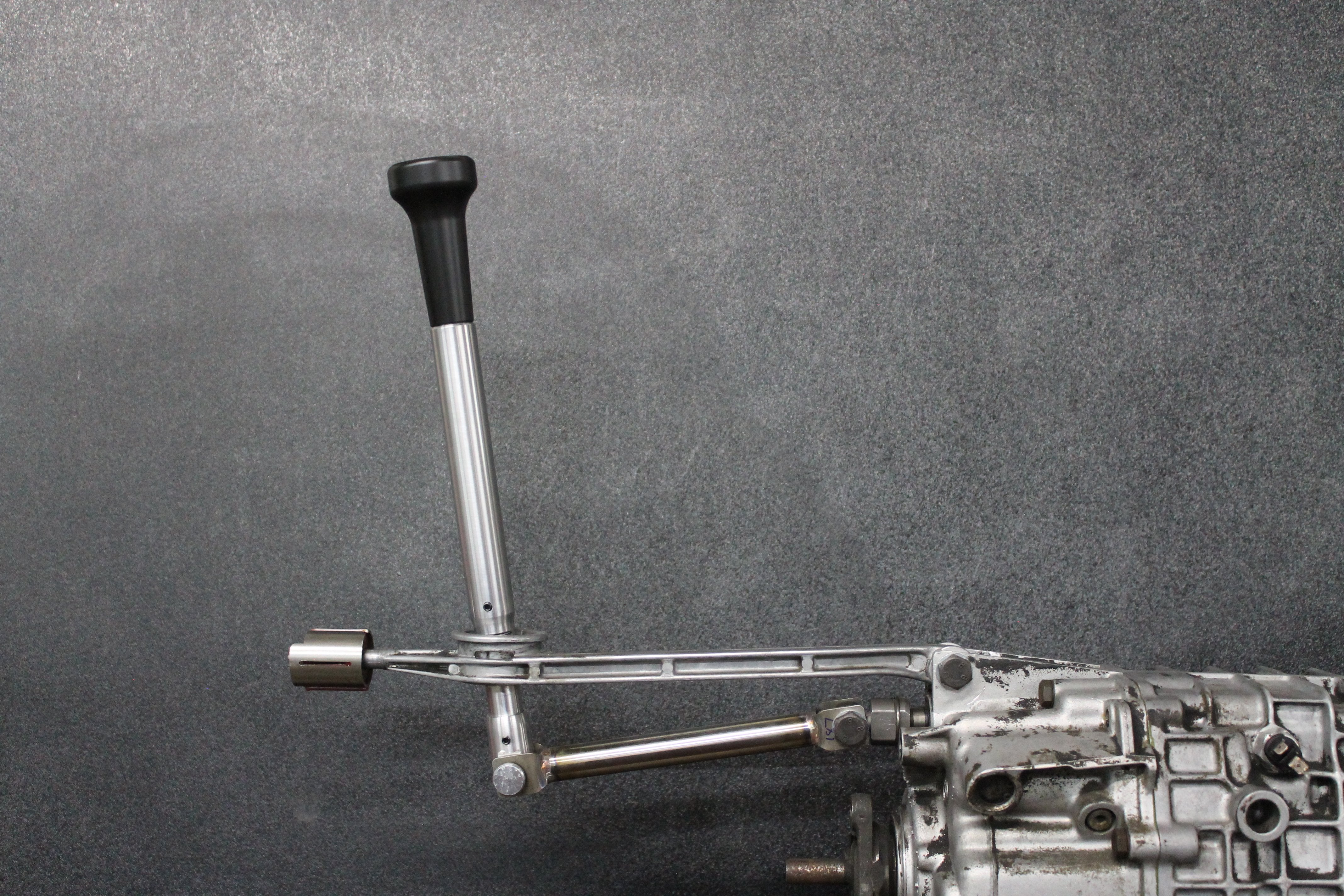 Garagistic OEM Supreme Short Shifter - E30, E36, E46, Z3, Z4-Solid mount shifter-Bare-Medium-Delrin Vintage W/Emblem-Garagistic