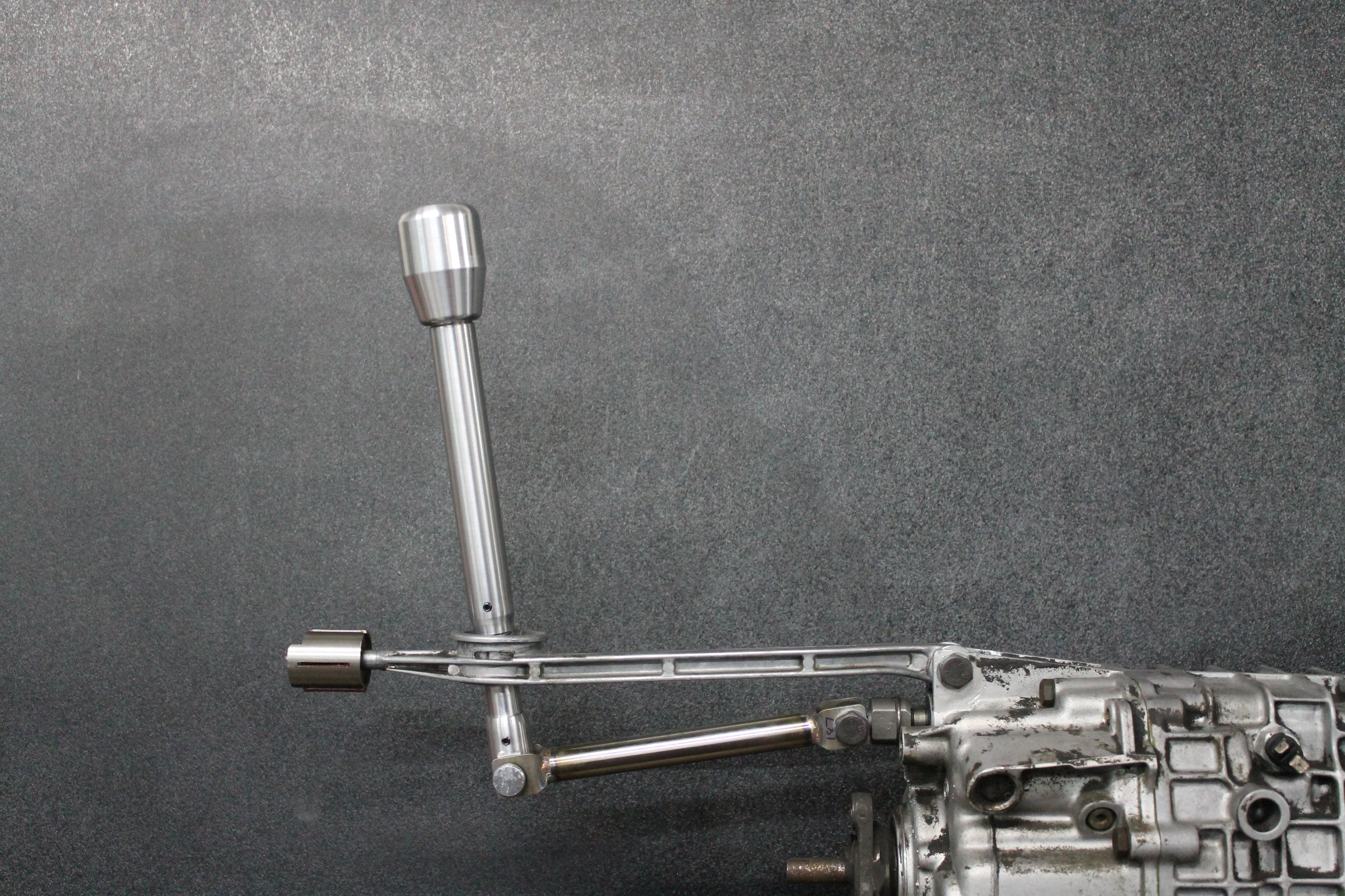 Garagistic OEM Supreme Short Shifter - E30, E36, E46, Z3, Z4-Solid mount shifter-Bare-Medium-Aluminum Standard W/Emblem-Garagistic