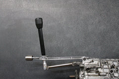 Garagistic OEM Supreme Short Shifter - E30, E36, E46, Z3, Z4-Solid mount shifter-Black Anodized-Medium-Delrin Standard W/Emblem-Garagistic