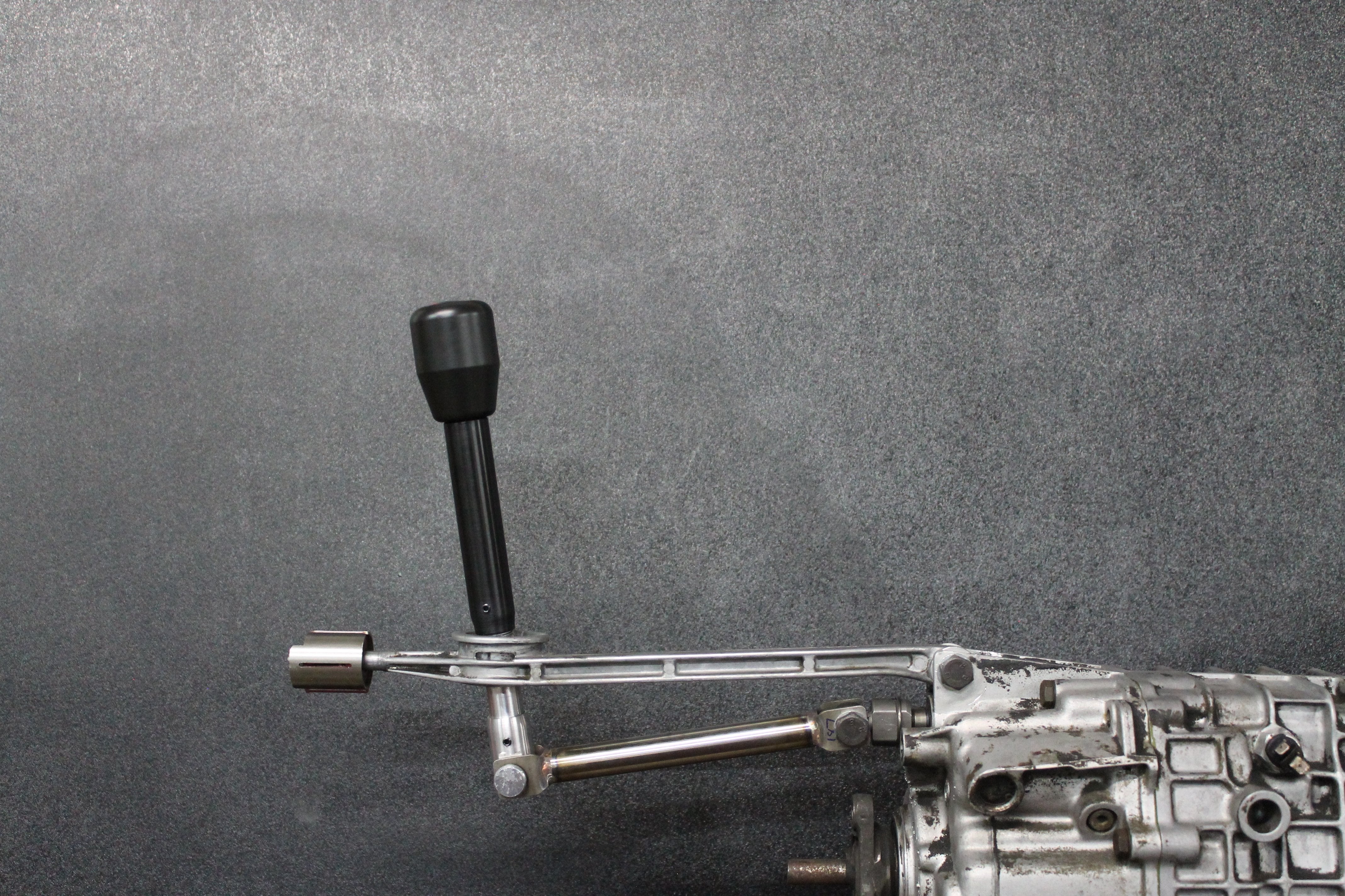 Garagistic OEM Supreme Short Shifter - E30, E36, E46, Z3, Z4-Solid mount shifter-Black Anodized-Short-Delrin Standard W/Emblem-Garagistic