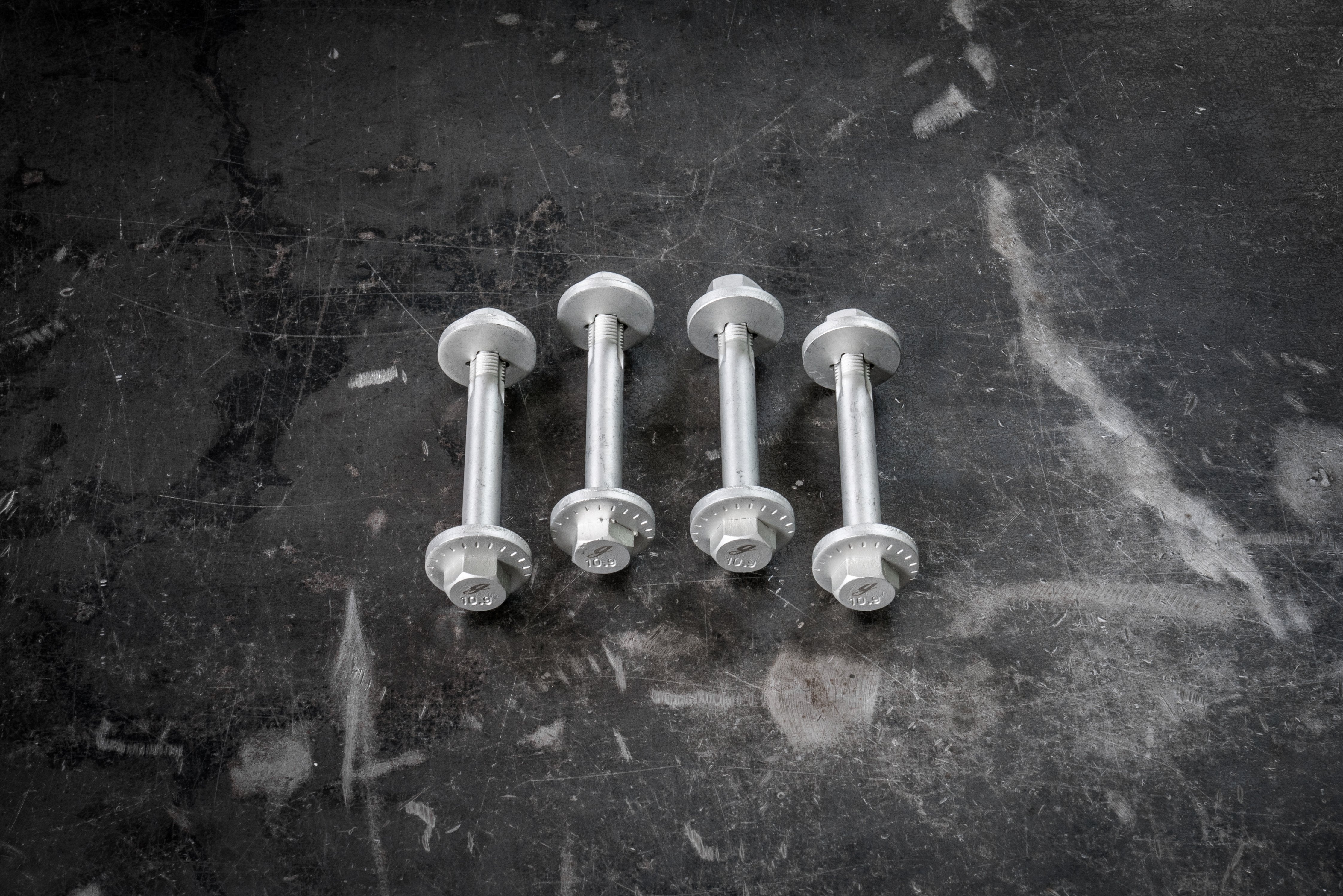 Garagistic Rear Subframe Camber and Toe Correction Brackets - E30, E28, E34, Z3-Steel parts-Half (Camber or Toe)-No Eccentric Hardware-Garagistic