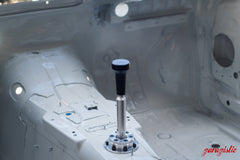 Garagistic Solid Chassis Mounted Short Shifter - E30, E36, E46-Solid mount shifter-Bare-OEM-Delrin Vintage-Garagistic