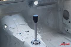Garagistic Solid Chassis Mounted Short Shifter - E30, E36, E46-Solid mount shifter-Bare-Medium-Delrin Standard-Garagistic