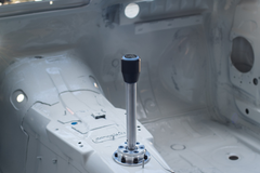 Garagistic Solid Chassis Mounted Short Shifter - E30, E36, E46-Solid mount shifter-Bare-Short-Delrin Standard-Garagistic