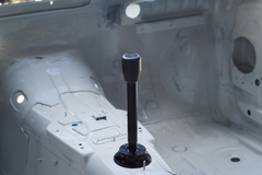 Garagistic Solid Chassis Mounted Short Shifter - E30, E36, E46-Solid mount shifter-Bare-Short-Delrin Standard-Garagistic