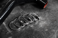 HPS Black Silicone Radiator Hose Kit for 1986-1987 Mercedes-Benz 190E 2.3-16 Cosworth-Silicone Hose Kit-Garagistic