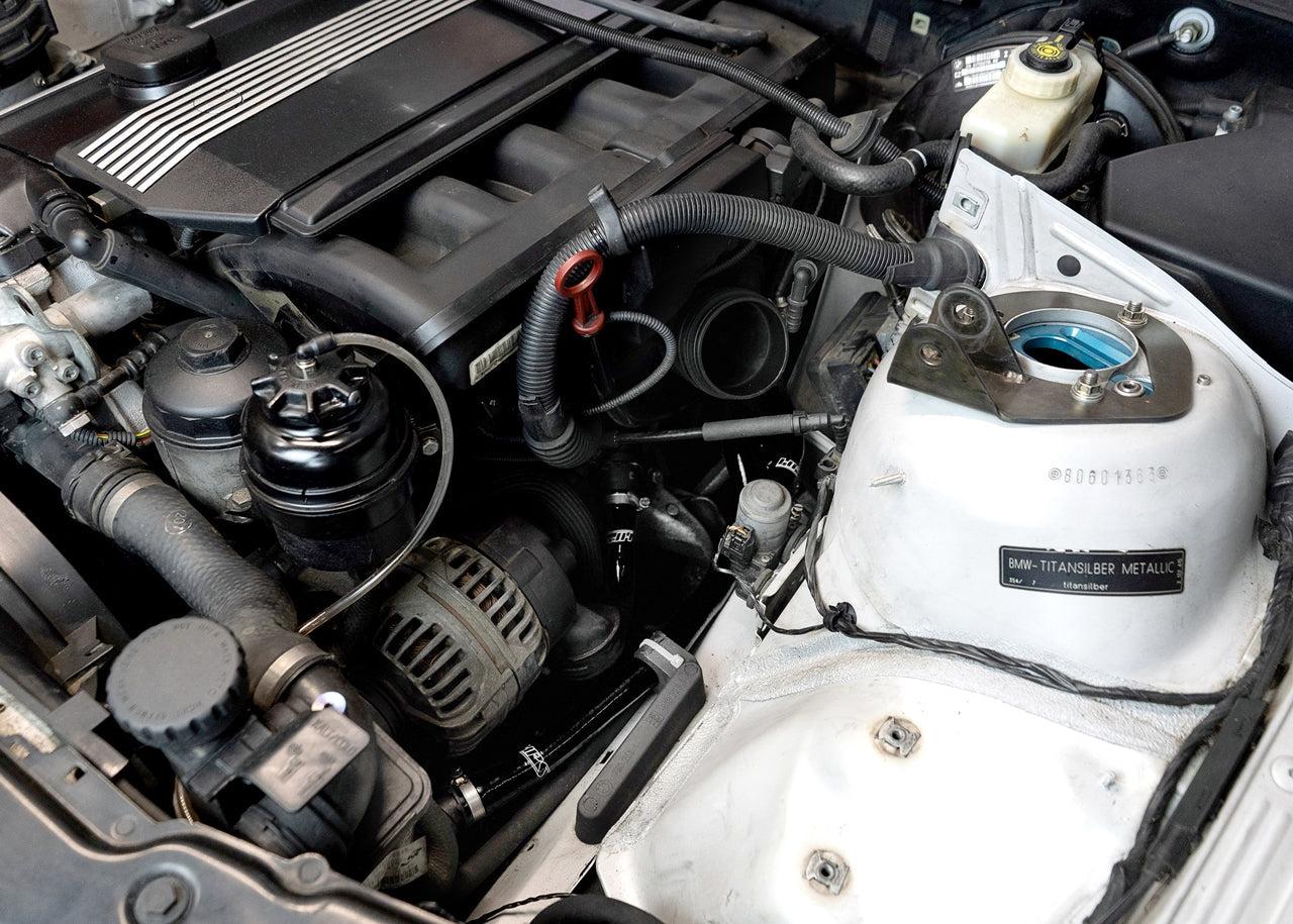 HPS Silicone Coolant Hose Kit BMW 2001-2006 325Ci 2.5L E46 M52TU / M54-Silicone Hose Kit-Radiator Hose-Black-Garagistic