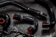 HPS Silicone Coolant Hose Kit BMW 2001-2006 E46 M3 Left Hand Drive-Silicone Hose Kit-Radiator Hose-Black-Garagistic