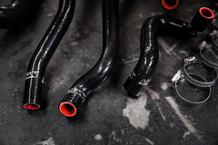 HPS Silicone Coolant Hose Kit BMW 2001-2006 E46 M3 Left Hand Drive-Silicone Hose Kit-Radiator Hose-Black-Garagistic