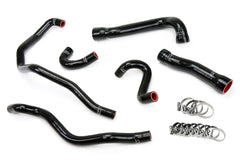 HPS Silicone Coolant Hose Kit BMW 2001-2006 E46 M3 Left Hand Drive-Silicone Hose Kit-Radiator + Heater Hose-Black-Garagistic