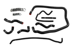 HPS Silicone Coolant Hose Kit BMW E36 M52, 96-99 328 2.8L 98-99 323 2.5L-Silicone Hose Kit-Heater + Throttle Body + Expansion Tank-Black-Garagistic