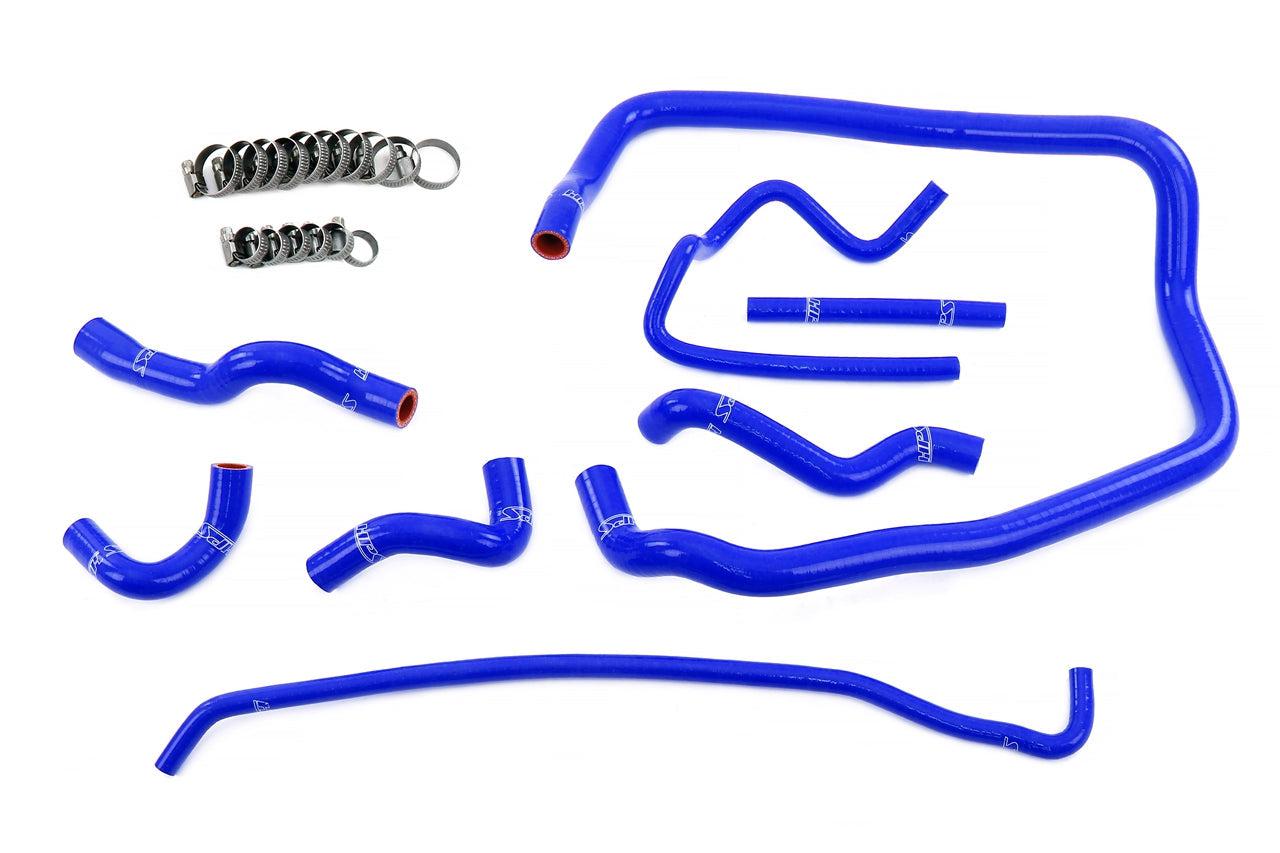 HPS Silicone Coolant Hose Kit BMW E36 M52, 96-99 328 2.8L 98-99 323 2.5L-Silicone Hose Kit-Heater + Throttle Body + Expansion Tank-Blue-Garagistic
