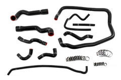 HPS Silicone Coolant Hose Kit BMW E36 M52, 96-99 328 2.8L 98-99 323 2.5L-Silicone Hose Kit-Radiator + Heater + Throttle Body + Expansion Tank-Black-Garagistic