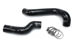HPS Silicone Radiator Coolant Hose Kit BMW 1999-2000 323i 2.5L E46 M52, 57-1698-Silicone Hose Kit-Black-Garagistic