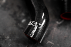 HPS Silicone Radiator Coolant Hose Kit BMW 2001-2005 330i 330Xi 3.0L E46 M54, 57-1698-Silicone Hose Kit-Black-Garagistic