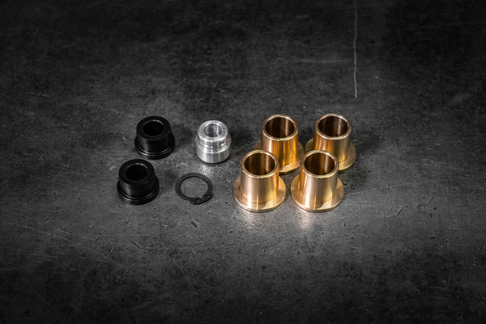 Late Model E30 Complete Pedal Bushing Rebuild Kit-Steel parts-Garagistic