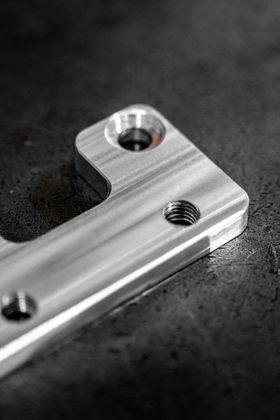 LS Oil Filter Relocation Bracket-Steel parts-Garagistic