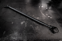 LTW E30 Modular 3 Piece Rear Strut Bar - 318, 320, 325, M3-Steel parts-No Thanks-Anodized Black-Garagistic