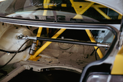 LTW Carbon Fiber E36 Modular 3 Piece Rear Strut Bar - 318, 325, 328, M3-Steel parts-No Thanks-Raw Aluminum-Garagistic