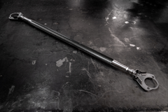 LTW Carbon Fiber E36 Modular 3 Piece Rear Strut Bar - 318, 325, 328, M3-Steel parts-No Thanks-Raw Aluminum-Garagistic