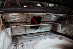 LTW E30 Modular 3 Piece Rear Strut Bar - 318, 320, 325, M3-Steel parts-No Thanks-Raw Aluminum-Garagistic