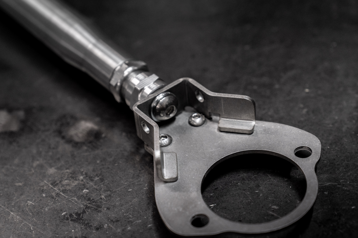 LTW E30 Modular 3 Piece Rear Strut Bar - 318, 320, 325, M3-Steel parts-No Thanks-Raw Aluminum-Garagistic