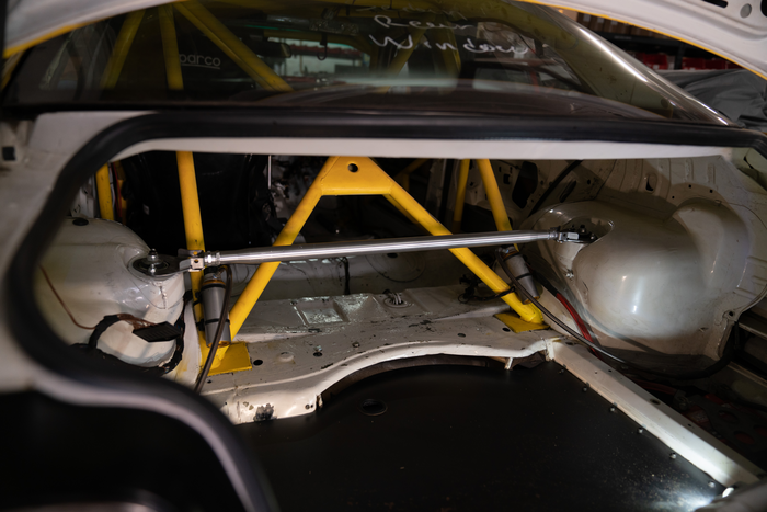 LTW E36 Modular 3 Piece Rear Strut Bar - 318, 325, 328, M3-Steel parts-No Thanks-Raw Aluminum-Garagistic