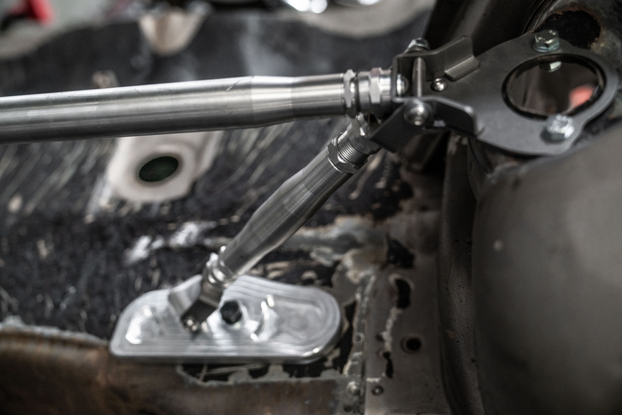 LTW E36 Modular 3 Piece Rear Strut Bar - 318, 325, 328, M3-Steel parts-No Thanks-Raw Aluminum-Garagistic