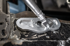 LTW E36 Modular 3 Piece Rear Strut Bar - 318, 325, 328, M3-Steel parts-No Thanks-Raw Aluminum-Garagistic