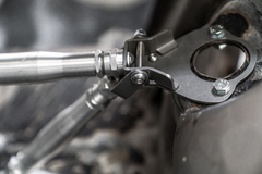 LTW E36 Modular 3 Piece Rear Strut Bar - 318, 325, 328, M3-Steel parts-No Thanks-Raw Aluminum-Garagistic