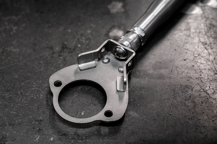 LTW E36 Modular 3 Piece Rear Strut Bar - 318, 325, 328, M3-Steel parts-No Thanks-Raw Aluminum-Garagistic