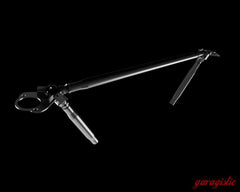 LTW E46 Modular 3 Piece Rear Strut Bar - 316, 318, 320, 323, 325, 328, 330, M3-Steel parts-Add-On: 4-Point Support Bracing-Raw Aluminum-Garagistic