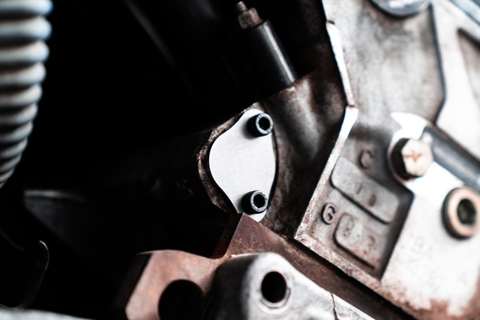 M50/M52/S50/S52 Heater Core Blockoff Plate-Steel parts-Garagistic