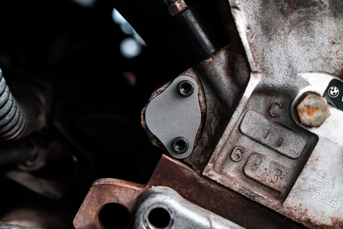 M50/M52/S50/S52 Heater Core Blockoff Plate-Steel parts-Garagistic