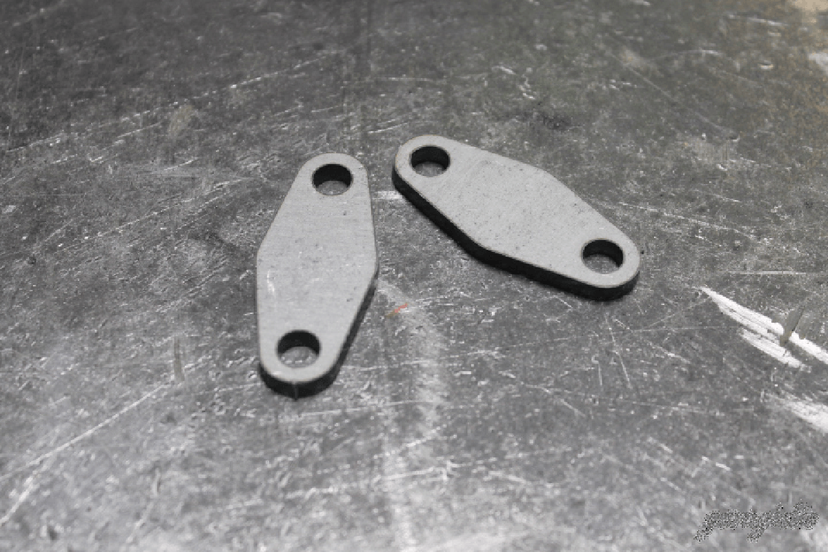 M52/S52 EGR Block-Off Plates-Steel parts-Garagistic