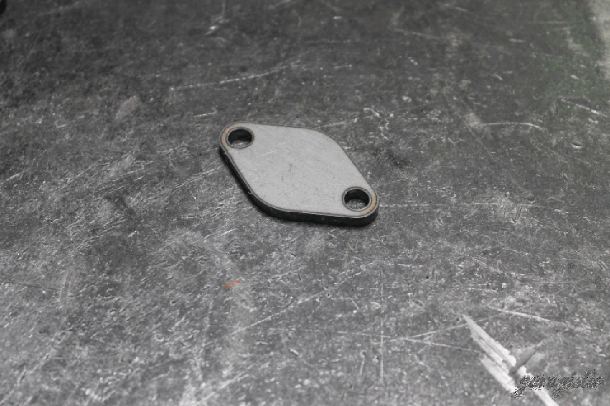 M54/S54 & Euro S50 EGR Block-off Plate-Steel parts-Garagistic
