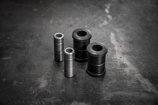 Mercedes 190E Delrin Rear Spring Perch Bushings-Delrin Suspension-Garagistic