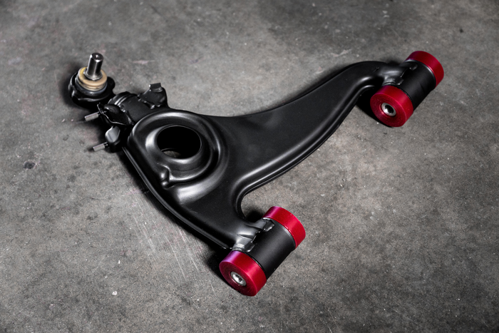 Mercedes 190E Polyurethane Front Control Arm Bushings-Delrin Suspension-Garagistic