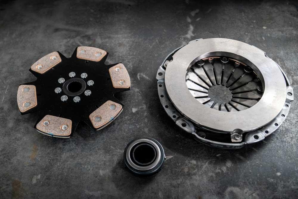 Mercedes Benz 16v Cosworth 190e 6 Puck Solid Disk Clutch-Clutches-Garagistic